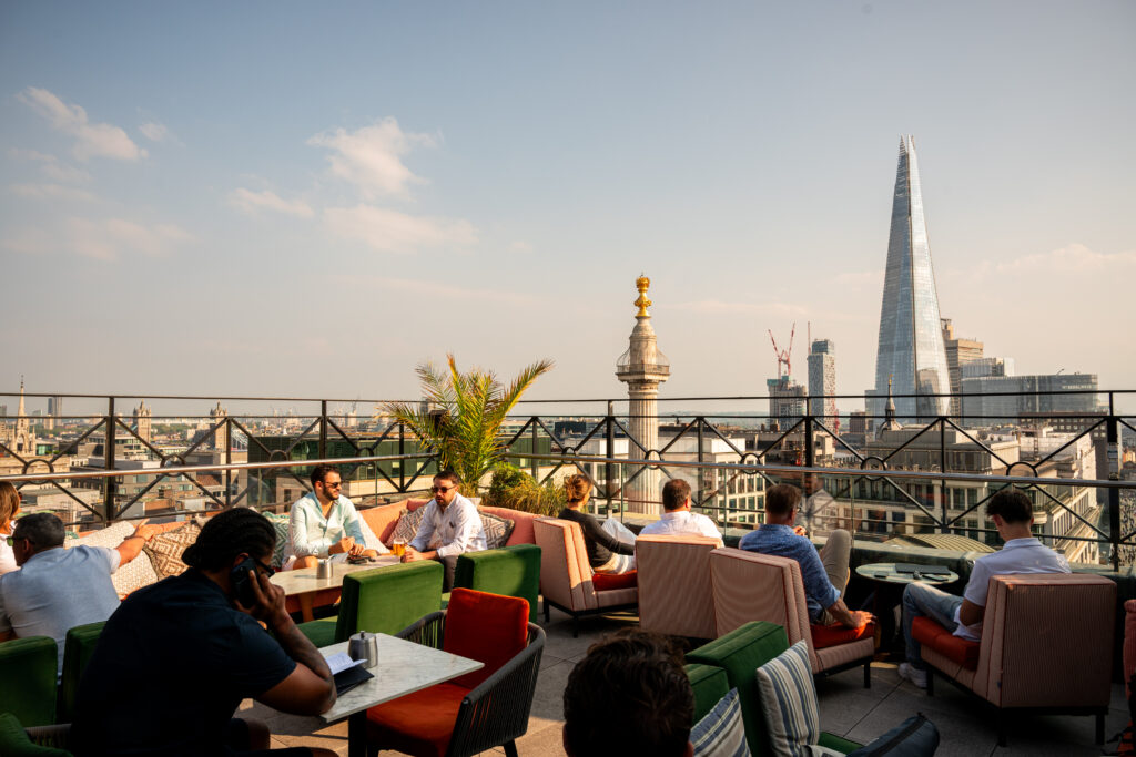 Kitty Hawk Rooftop Restaurant near Trafalgar Square