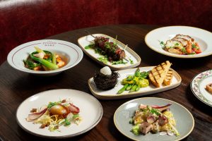 Jugged Hare Spring Dishes Seafood Stew Pheasant Egg Octopus Salad Beef Skewer